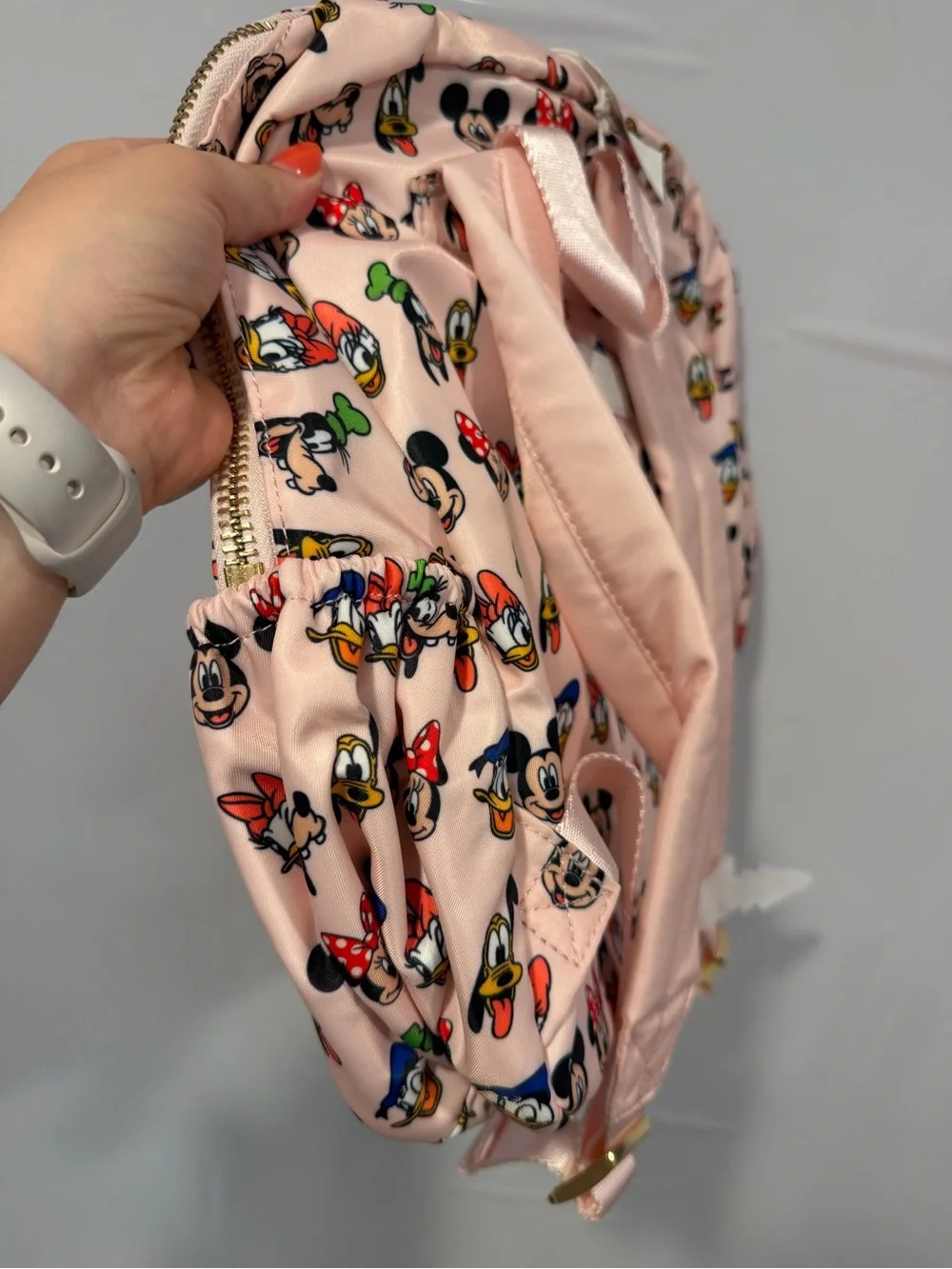 Disney Pink Character Print Fab 5 Stoney Clover Lane NWT mini Backpack